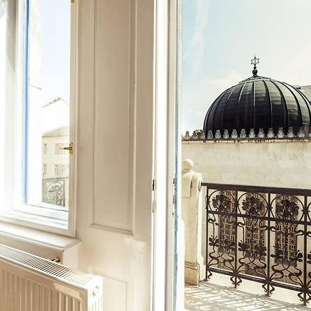 New A C Studio With View Of The Synagogue ブダペスト エクステリア 写真